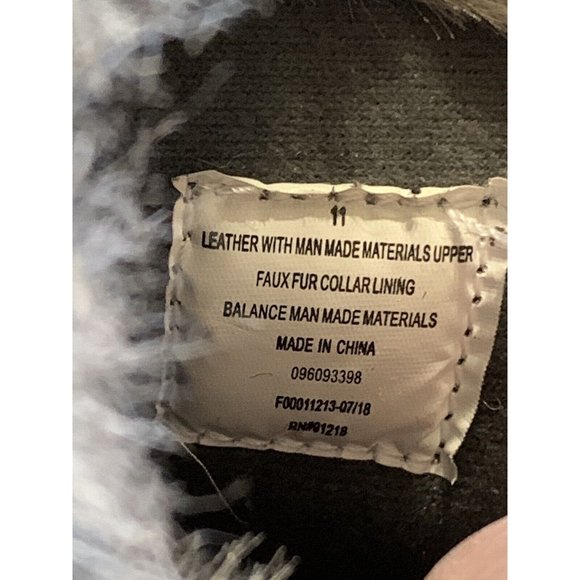 Womens Champion Winter Snow Black Gray Boots, Size 11 - Picture 4 of 4